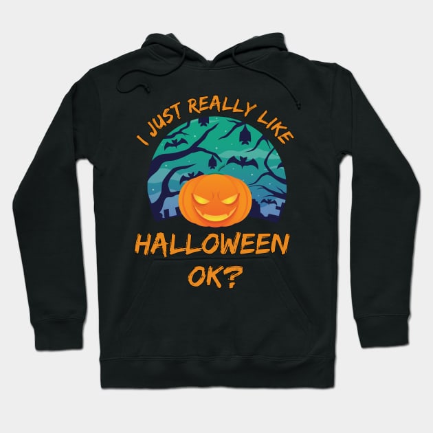 Halloween Party Hoodie by MGO Design